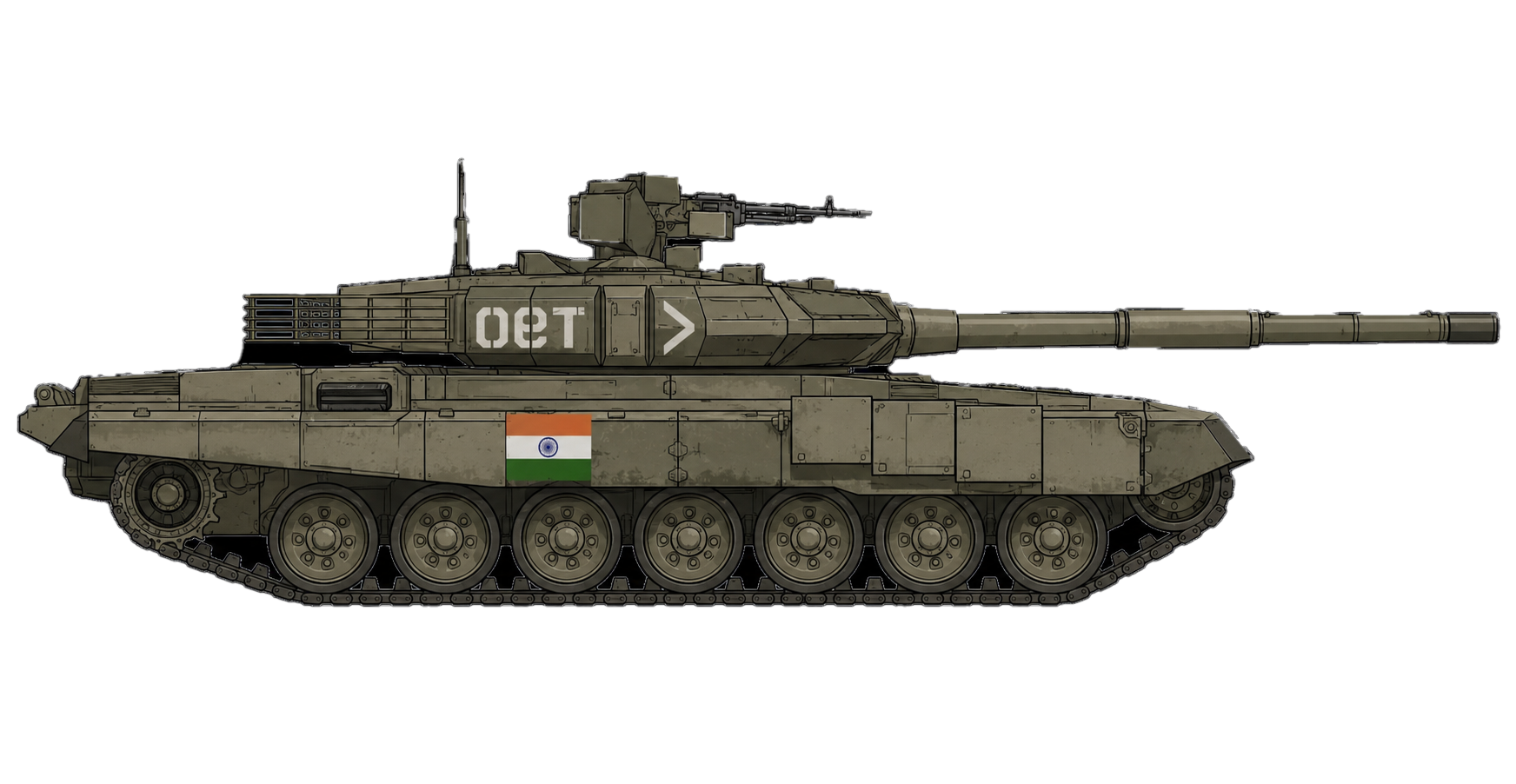 T-90 tank